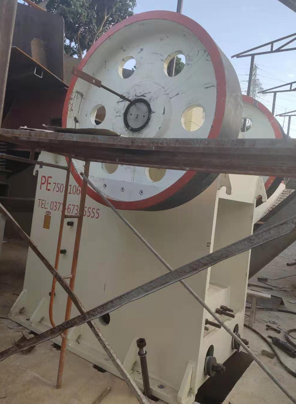 PE750*1060顎破安裝現場