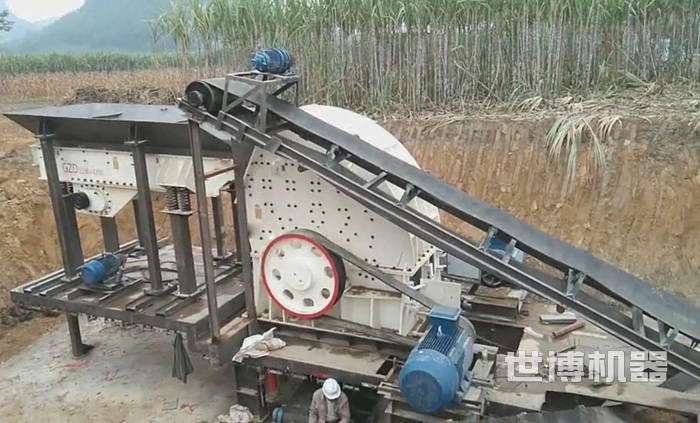 大型重錘式移動破碎機