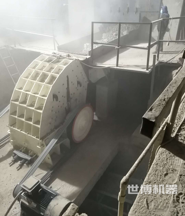 固定式重錘破工作現場