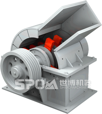 錘式破碎機剖面圖