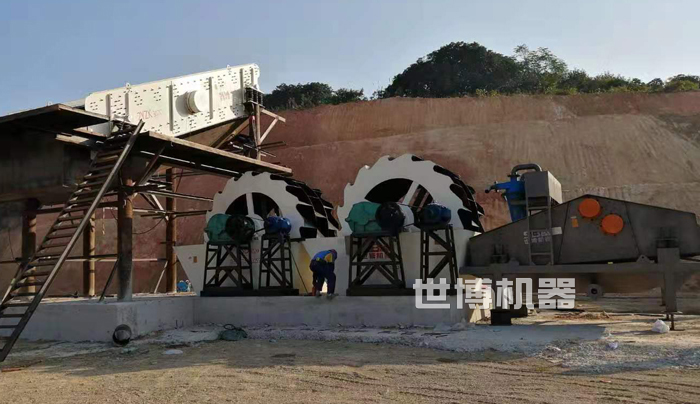 洗砂機串聯使用